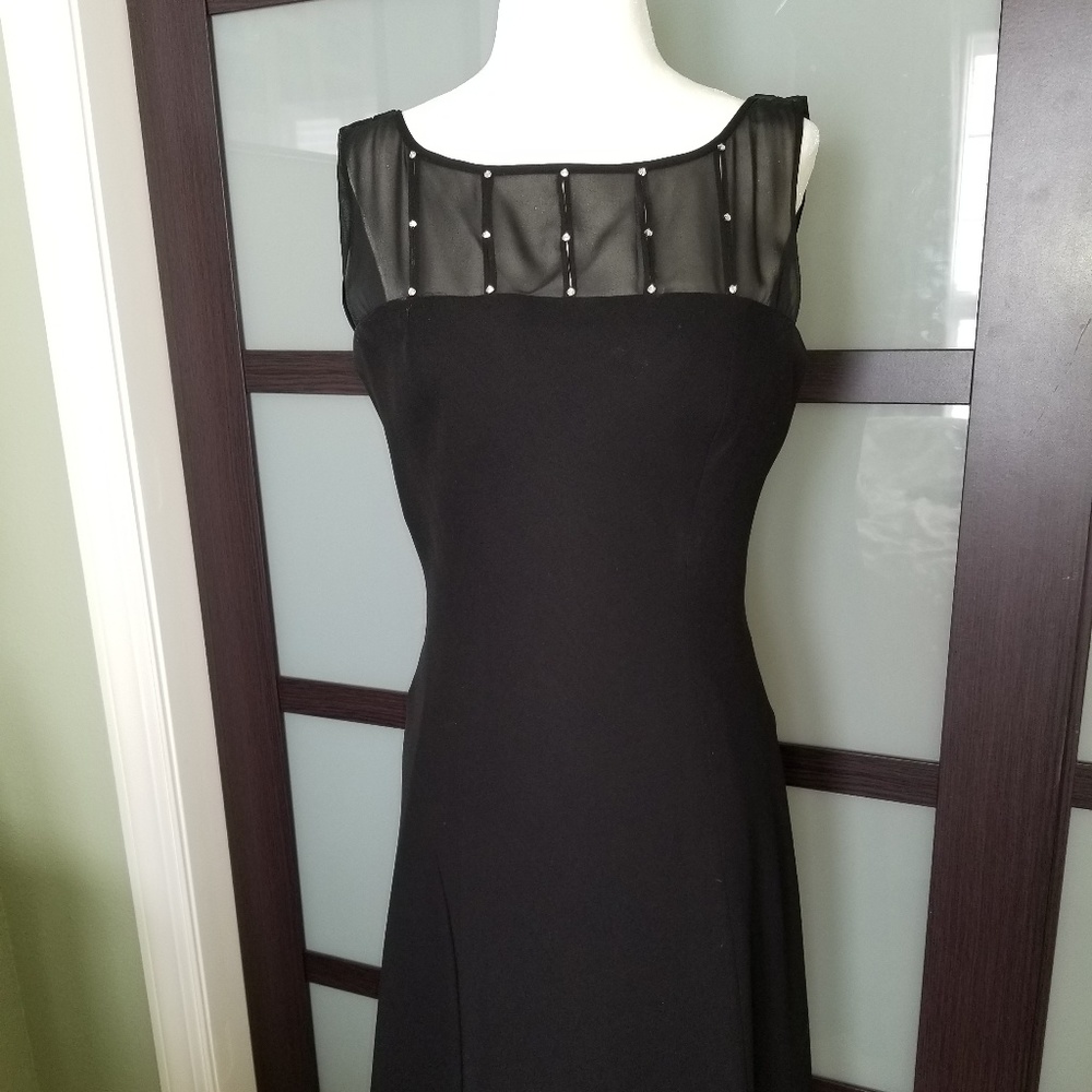 Evan Picone Little Black Dress Sz 6